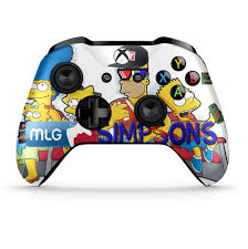 Simpsons Custom Controllers Custom Xbox Playstation Modded Dream Controller In 2021 Controller Design Custom Xbox Xbox