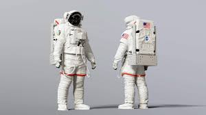 On 16 july 1969, three men flew to the moon. Emu Nasa Space Suit 3d Model