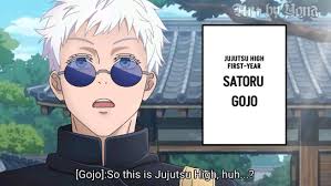 Así se veía Gojo Satoru en su primer año en la escuela de Jujutsu