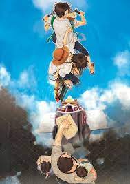 ace luffy and garp onepiece イラスト ルフィエース エース ワンピース