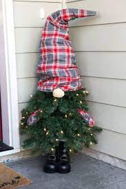 Gnome Trees Diy Christmas Gnome Tree Tutorial Ideas Outdoor Christmas Decorations Holiday Crafts Christmas Diy Christmas Tree