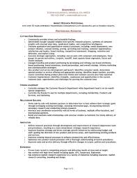 Market Research Analyst Cover Lettercareer Resume Template Career Resume Template