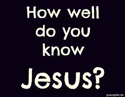 How Well Do You Know Jesus Jesus Christian Encouragement Wellness