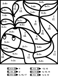 Other Graphical Works Mystery Math Picture For Children S To Answer Guess And Color Math Pictures Math Coloring Math Mystery