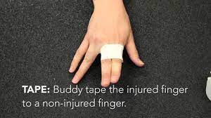 How Do You Treat A Jammed Finger Youtube