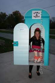 Cool Port A Potty Halloween Costume
