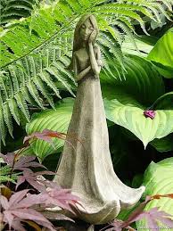 Blutentanzerin Stechapfel Steinfiguren Blumen Kinder Steinguss Miocasa Gartendekoration Versand Stechapfel Steinfiguren Blumen