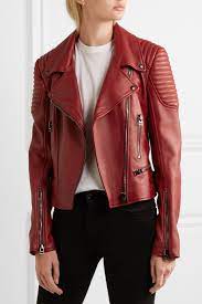 Tom Ford Leather Biker Jacket Leather Jackets Women Leather Coat Womens Jackets