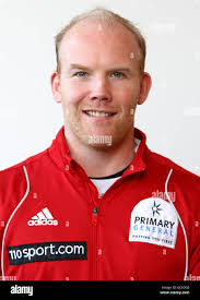 Ewan macdonald from the british curling's winter olympic training squad  during a media day at peak ice centre in stirling hi-res stock photography  and images
