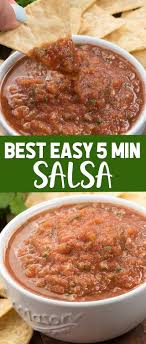 Best Easy Salsa Recipe Crazy For Crust Recipe In 2021 Easy Salsa Recipe Spicy Salsa Recipe Quick Salsa