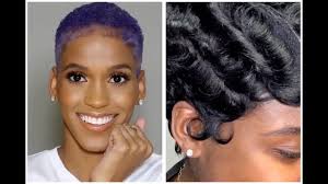 It does not damage the hair like regular hair dyes. Short Hair Is Life Hairstyle Compilation Natural Hair Twa S Hair Color Pixies Youtube