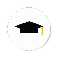 Graduation Cap Sticker Zazzle Com In 2021 Cap Sticker Congratulations Graduate Graduation Cap