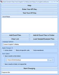 Macedonian malagasy malay malayalam maltese maori marathi mongolian myanmar (burmese) nepali norwegian odia pashto persian polish portuguese punjabi romanian russian samoan scots gaelic serbian sesotho shona sindhi sinhala here is the translation and the malay word for key policy Excel Convert Files From English To Malay And Malay To English Software