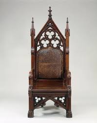 Walnut Gothic Revival Armchair Attributed To Gustave Herter Ca 1855 Gothic Chair Gothic Furniture Victorian Furniture