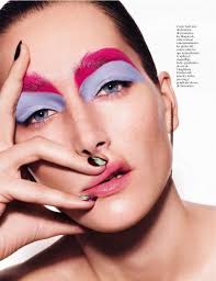 Bellas Artes Vogue Espana Makeup Colorful Makeup Makeup Humor