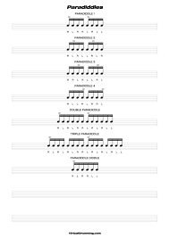 paradiddles exercises fundamental strokes traditional grip