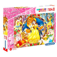 La bella e la bestia, personaggi disney, personaggi personaggi che sono apparsi nel film la bella e la bestia e il suo materiale derivato. Maxi Puzzle La Bella E La Bestia Disney 104 Pezzi Negozio Nautico Milano