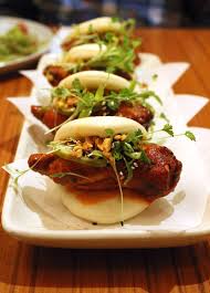 Korean Fried Chicken Steamed Buns Korean Fried Chicken Steamed Buns Food