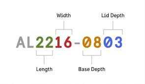 single lid case size chart pelican