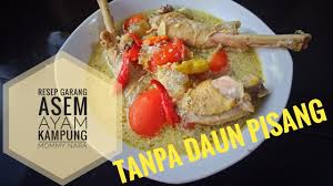 Gunakan dekstop atau tablet untuk melihat halaman ini agar maksimal. Resep Garang Asem Ayam Kampung Tanpa Daun Pisang Youtube