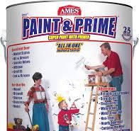 Amazon.com: AMES® Paint & Prime® - Super pintura blanca de 1 ...