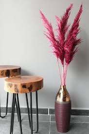 Kuru Cicek Deposu Gercek Kuru Cicek Pembe Dokulmeyen Soklanmis Pampas 7 Adet 100 Cm Trendyol Dekor Pembe Cicek