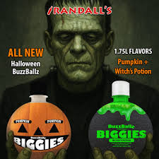 BuzzBalllz Halloween flavors have landed at Randall's! 🎃 Pumpkin 1.75L 🔮  Witch's Potion 1.75L Currently available at Randall's Jefferson with more  locations to follow soon.
