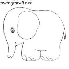 With over a thousand simple drawing lessons for you and your kids to follow along with. For Beginners Drawingforall Net Part 3 Elephant Drawing Elephants For Kids Animal Drawings