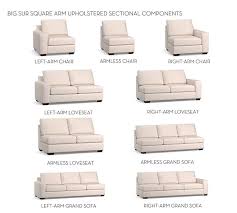 Over 20 years of experience to give you great deals on quality home products and more. Build Your Own Big Sur Square Arm Upholstered Sectional Pottery Barn