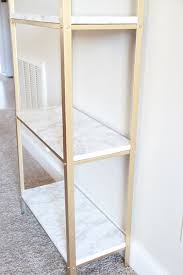 Gold And Marble Ikea Hyllis Hack Malia Lynn Blog Diy Home Decor Projects Home Decor Home Diy