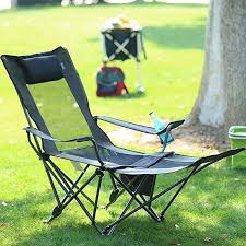 Suntime Camping Folding Portable Mesh Chair With Removabel Footrest Review Mesh Chair Outdoor Camping Furniture