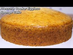 Eggless Chocolate Cake Without An Oven Is A Simple Eggless Cake Made In The Pressure Cooker Using Condense Eggless Sponge Cake Pressure Cooker Cake Cooker Cake