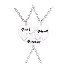 Süße ausmalbilder von kawaii sprechen kinder jeden alters an. Herz Partnerkette Best Friends Forever 3 Partner Anhanger Ketten Freundschaft Eur 9 95 Picclick De