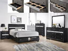 Check spelling or type a new query. Regata Black Storage Platform Bedroom Set From Crown Mark Luna Furniture