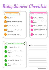 Baby Shower Checklist Printables Brown Skin Mama Baby Shower Checklist Baby Shower Baby Q Shower