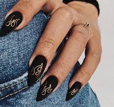 Uñas acrílicas decoradas y sencillas 2019 paso a paso uñas 2019 Unas Acrilicas Negras Tumblr Cortas Disenos Para Unas Bonitas Fire Away Paris En 2020 Unas Postizas De Gel Manicura De Unas Unas De Gel Bonitas Es Otro Por El Que