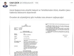 Arkanızda türkiye cumhuriyeti devletinin ve aziz milletimizin olduğunu unutmayınız. Chp Lideri Ne Mektup Yazmisti Alaattin Cakici Hakkinda Tehdit Ve Hakaret Iddianamesi