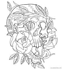Rose's mom and dad won't stop fighting, and when rose and windy seek a distraction from the drama, they find themselves with a whole new set of problems. Skull Tattoo Coloring Pages Coloring Home