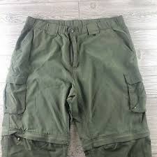 Bsa Boy Scouts Of America Green Nylon Uniform Switchback Pants Relaxed Xlarge Ebay