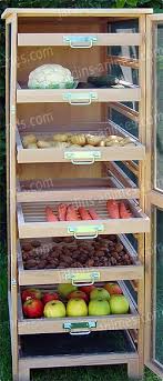 Meuble Legumier Fruitier En Bois 6 Tiroirs Rangement Legumes Garde Meuble De Legumes Legumier