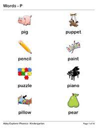 Check spelling or type a new query. Abby Explorer Phonics Kindergarten Letter P Series By Abbyexplorer