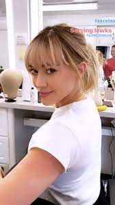 Well dreams do come true! she wrote. Hilary Duff Debuts Lizzie Mcguire Bangs For The Reboot Photo Allure