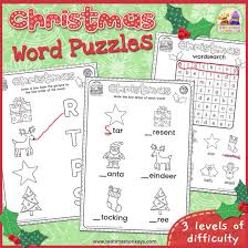 Dot to dots can be effective ways to give your students practice in both counting and skip counting. Christmas Word Puzzles Tea Time Monkeys