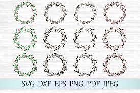 Gnome mandala svg | christmas gnome zentangle svg. Christmas Wreath Svg Christmas Svg Holly Wreath Svg 162493 Svgs Design Bundles