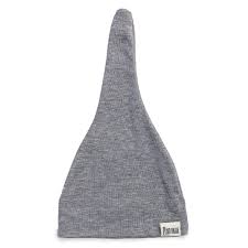 Melange Grey Baby Beanie Hat No Biggie