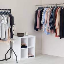 Wide selection of mannequins, bust, store equipment, professional hangers, clothing rails and custom packaging for retail stores & lighting solutions for shops and. Wardrobe Alcove Heavy Duty Chrome Tube Hanging Rail 2 M