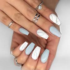 This has been quite a trend now. Marble Nails Blackfilenails Best Acrylic Nails Nails Pretty Nail Designs
