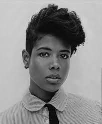 Ponytail, short hair, dark hair, tomboys, anime. Tomboy Hair