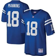 Signed peyton manning jerseys will be a perfect addition to your football memorabilia collection. Peyton Manning Indianapolis Colts Mitchell Ness Blue Legacy Men S Jersey