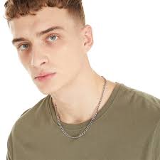 Buy Closure London Mens Chain Necklace Silver